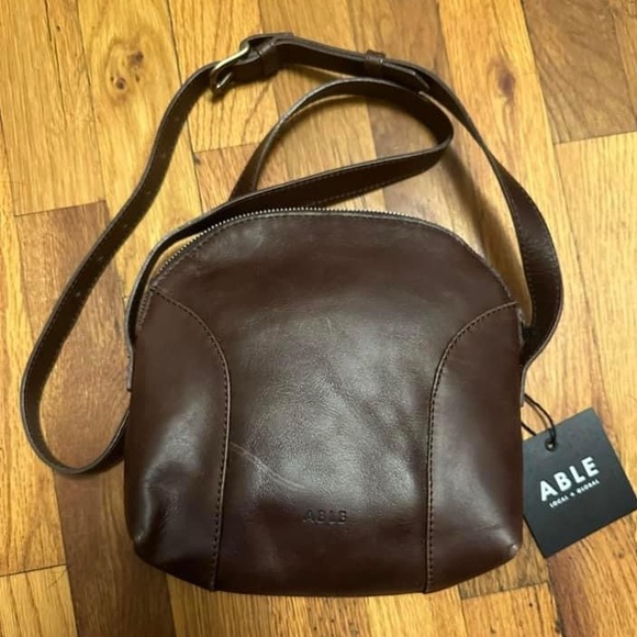NWT Able Marisol Crossbody in Chocolate - Picture 2 of 4